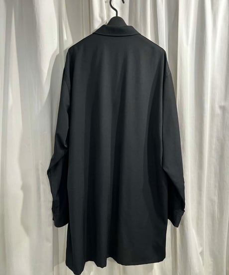 2018SS yohji yamamoto pour homme シンプルロングブラウス（HW-B46-100）