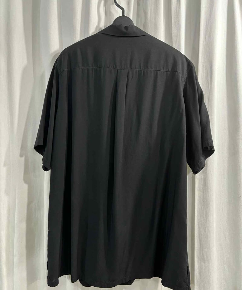 Y's for men yohji yamamoto レーヨン 開襟半袖シャツ（M-B-200