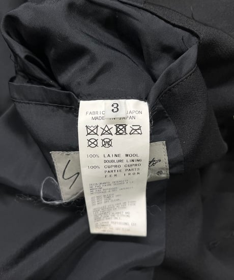 2018SS yohji yamamoto pour homme 1991SS REPLICA カバンジャケット（HW-J68-140）