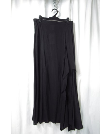 yohji yamamoto +noir バックデザイン フレアスカート（NO-S09-200）