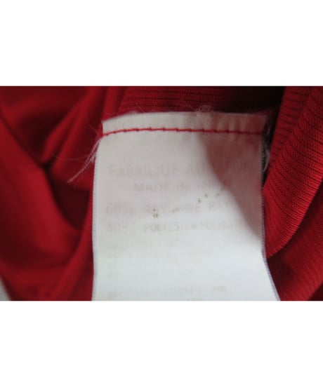 90's Y's yohji yamamoto vintage 赤 タックデザインカットソー YU-T