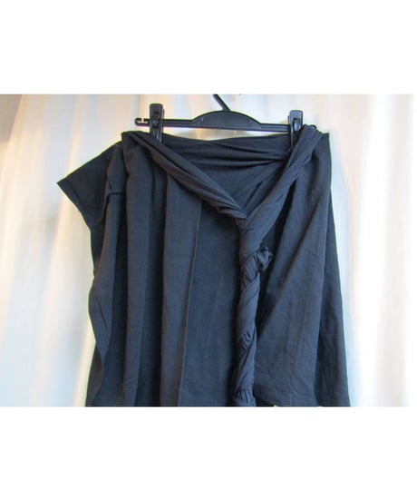 94ss yohji yamamoto femme vintage ねじり紐付デザイン巻きスカート FT-D50-883