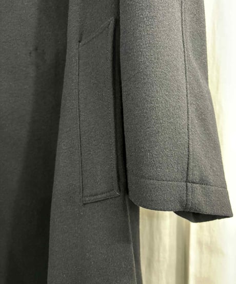 2019AW REGULATION yohji yamamoto MEN フード カシミヤ混ウールロングコート（HC-C03-141）