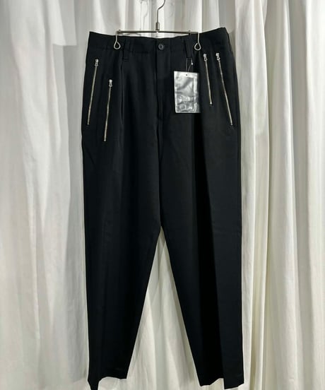 未使用 2019SS yohji yamamoto pour homme ファスナーポケットパンツ（HH-P38-100-2）