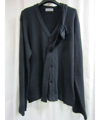 11aw yohji yamamoto pour homme 変形デザインカットソーカーディガン HP-T31-078