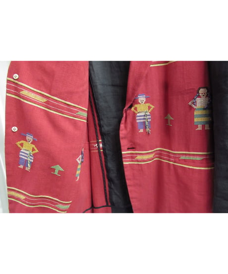 93ss yohji yamamoto pour homme vintage グアテマラ刺繍ジャケット（HJ-12）