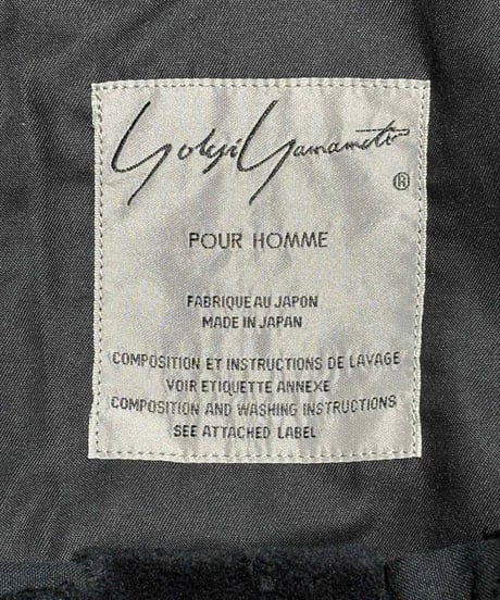 美品 2019AW yohji yamamoto pour homme 1994AW REPLICA ストライプバルーンパンツ（HC-P37-029）