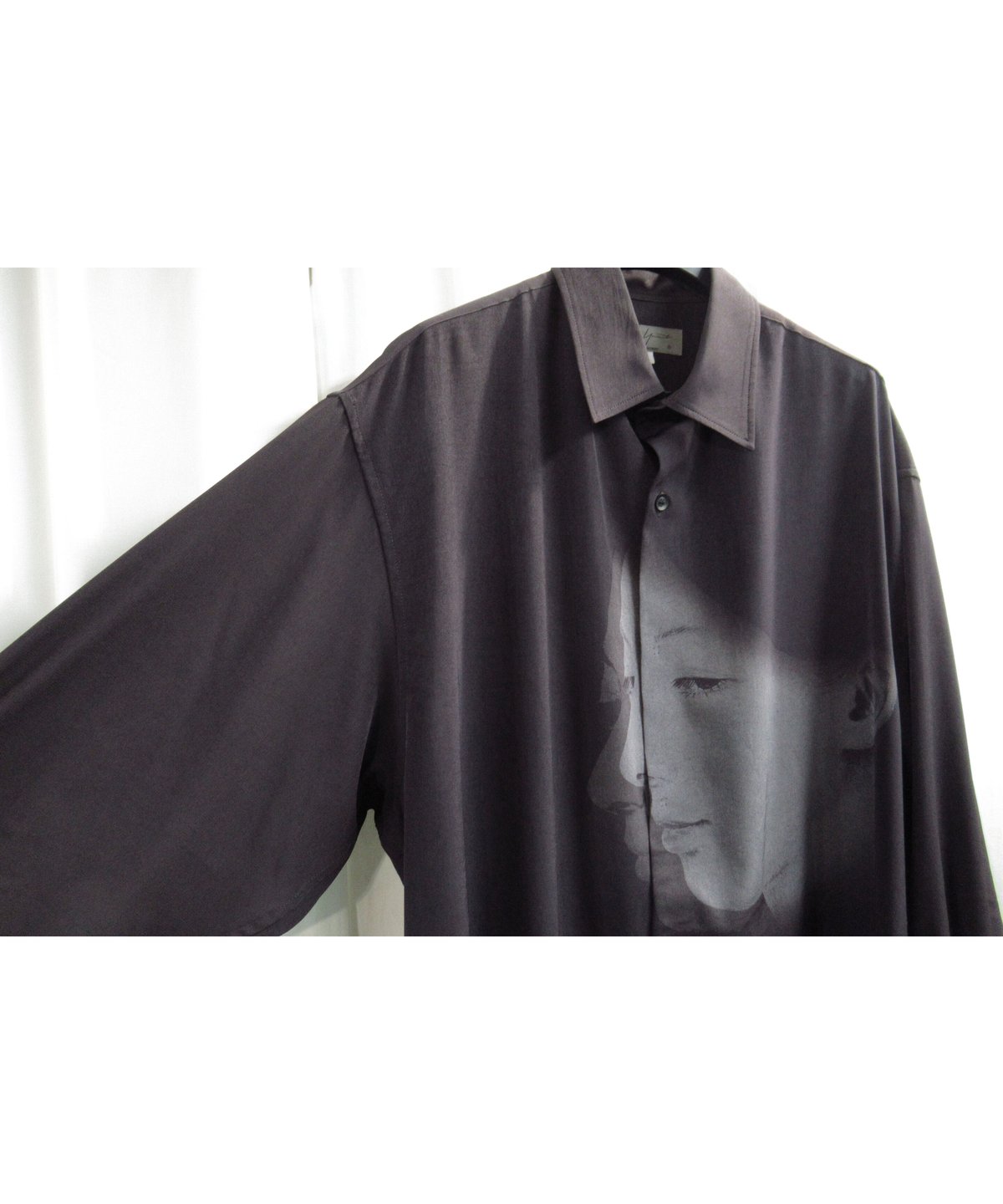 20ss yohji yamamoto pour homme 内田すずめ プリント ロングブラ 20ss yohji yamamoto pour homme 内田すずめ プリント ロングブラ