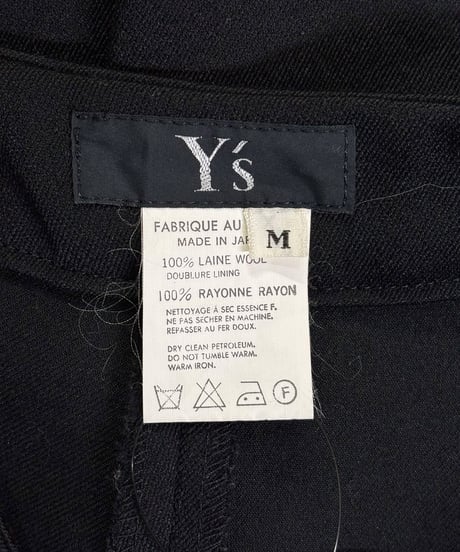 1990's Y's yohji yamamoto vintage ウールパンツ（YG-P02-106）