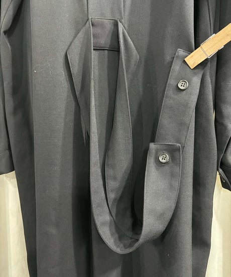 1997AW yohji yamamoto pour homme vintage プルオーバーロングシャツ（HI-B21-161）