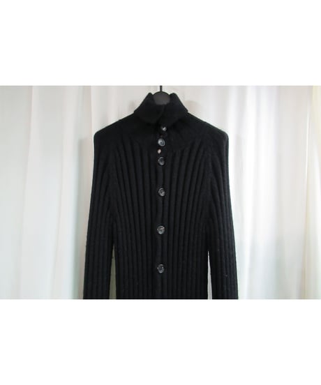95aw yohji yamamoto femme vintage リブニットカーディガン FE-K28-191