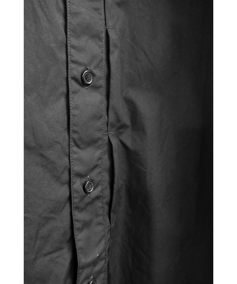 18aw yohji yamamoto pour homme 二重襟デザインロングブラウス H...