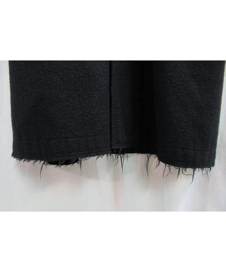 10aw yohji yamamoto pour homme 切りっぱなしデザインコート HC-C05-107