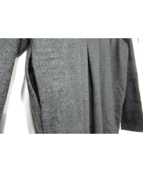 96aw yohji yamamoto pour homme vintage 脱色期 グレー ロングワンピース（HG-T57-961）