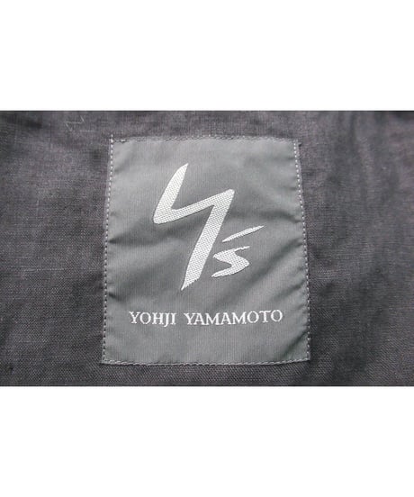 Y’s for men yohji yamamoto パチポケットデザイン 麻 ジャケット（MS-J22-303）