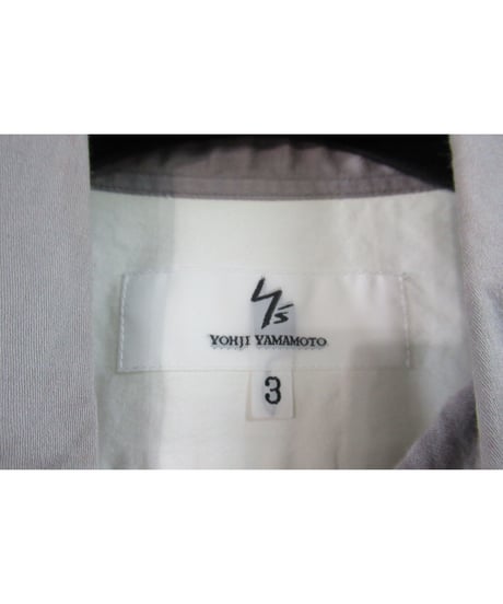 Y's for men yohji yamamoto フロント切替えデザインブラウス MR-B04-806