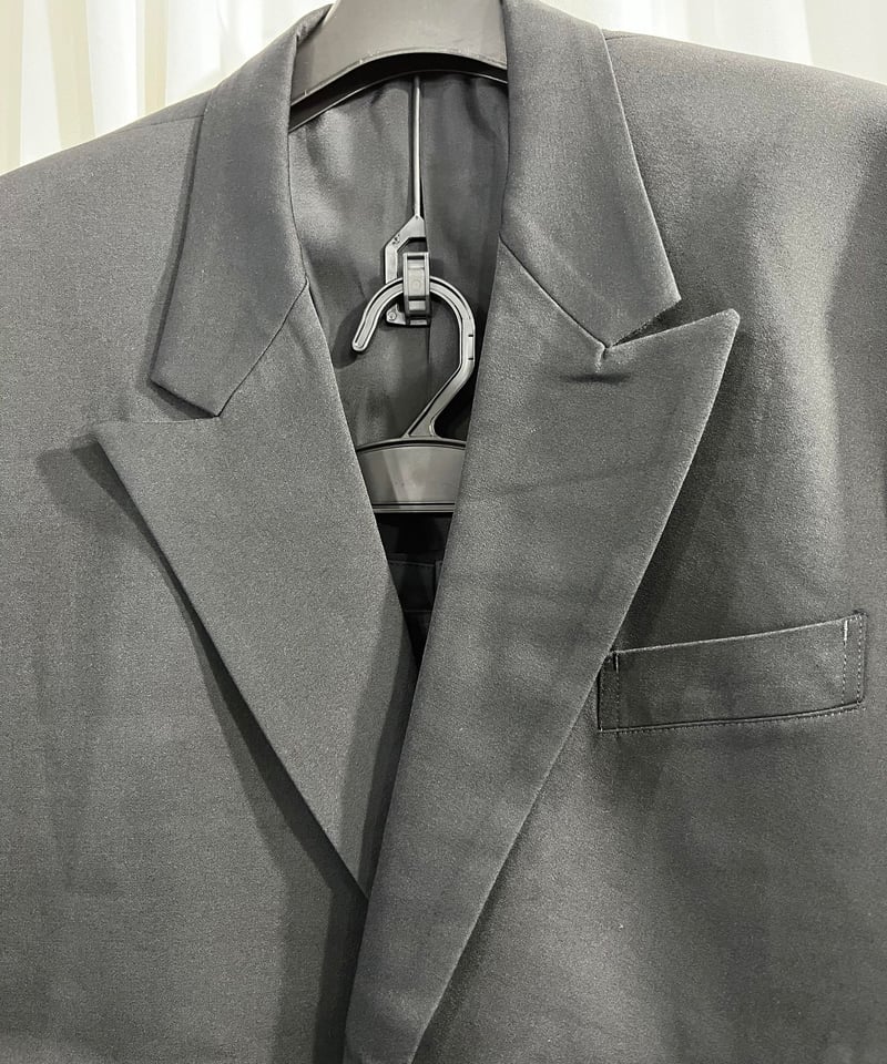 未使用 yohji yamamoto pour homme スナップ釦セットアップスーツ（H-