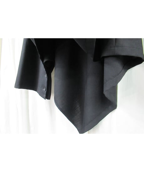 B yohji yamamoto +noir 2way 変形サルエルパンツ（NC-P64-130）