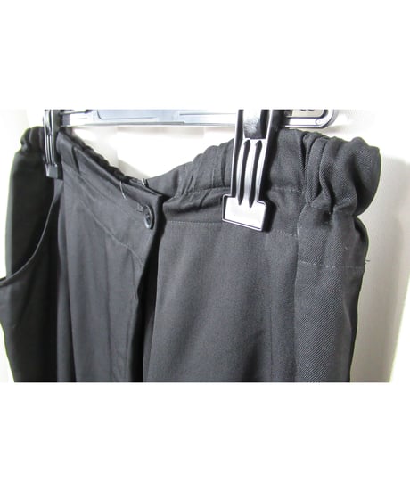 Y's yohji yamamoto アシメトリーデザイン ワイドサルエルパンツ（YR-P47-138）