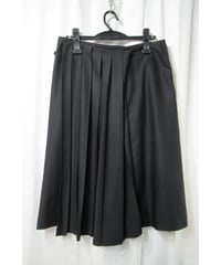 yohji yamamoto femme プリーツデザイン 巻きスカート（FR-S26-126）