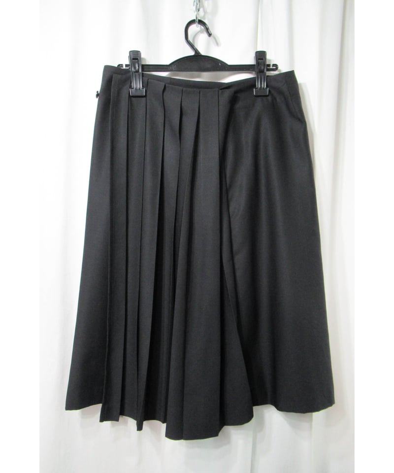 yohji yamamoto femme プリーツデザイン 巻きスカート(FR-S26-126...