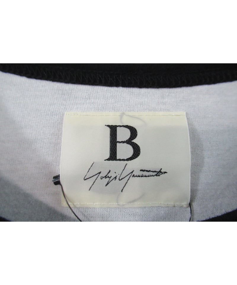 B yohji yamamoto +noir 長袖 断ち切りデザインカットソー N-1 | L