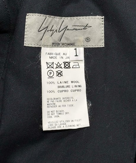 2019SS yohji yamamoto pour homme 紐パンツ（HH-P94-100）