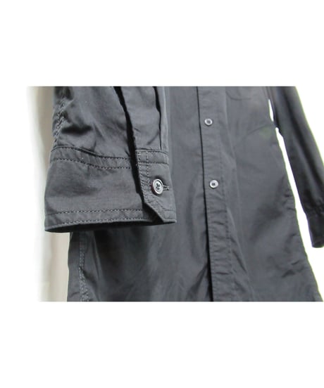 19aw yohji yamamoto pour homme バックフライフロントデザイン ブラウス（HC-B03-001）