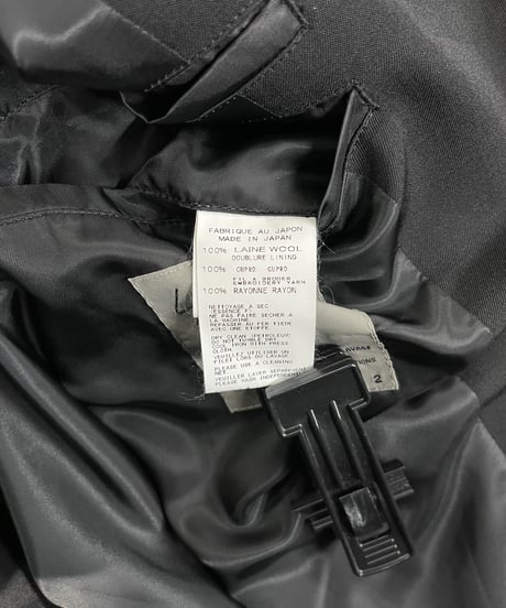 2016AW yohji yamamoto pour homme リエ フーテッドジャケット（HR-J20-129）