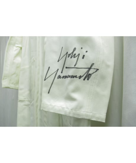 レア 93ss yohjiyamamoto femme yohji yamamoto collection ヨウジ直筆サイン入りコート FC-C11-615