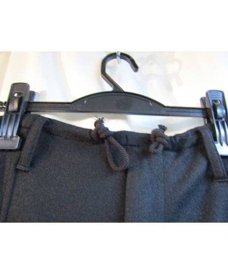 16aw yohji yamamoto pour homme ニットウールひもパンツ HR-P63-155