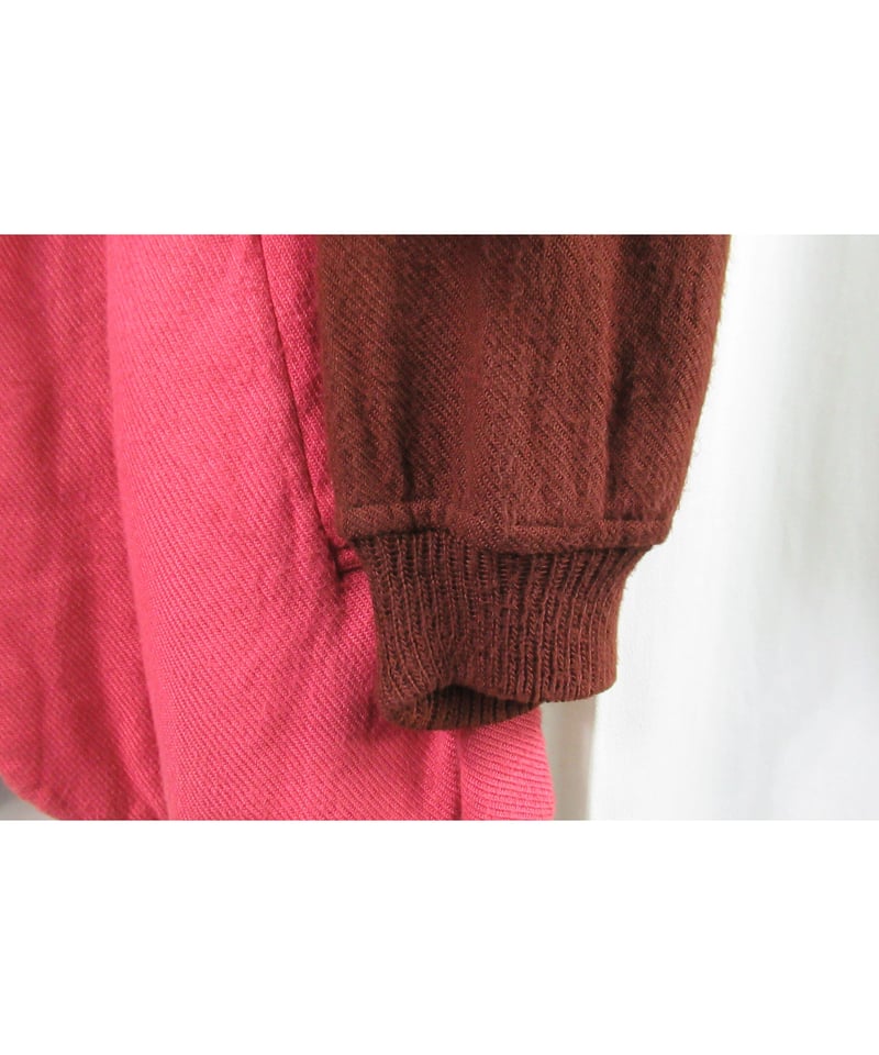 【AD1993】コムデギャルソン パフギャザーフレンチスリーブ風ジャケット F AD1993 COMME des GARCONS HOMME PLUS 脱色期 ホックボタンデ