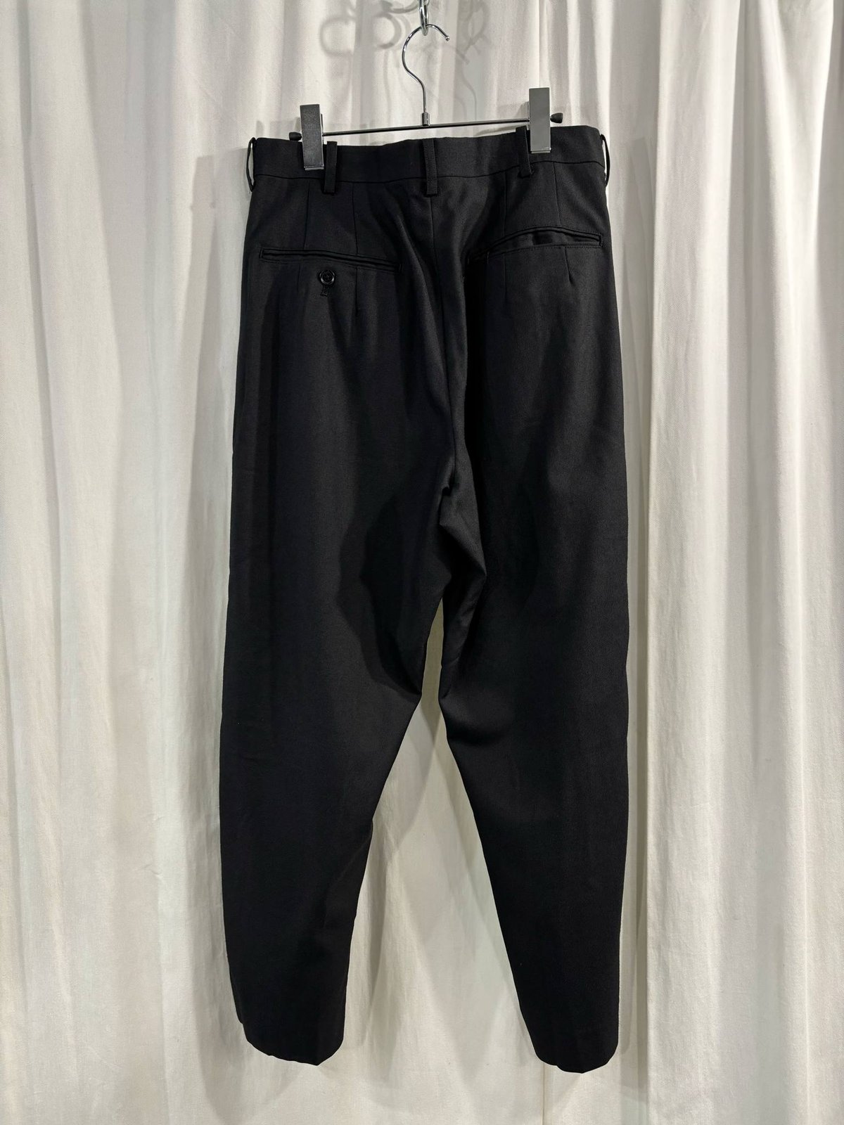 80s Yohji Yamamoto サイドライン3タックパンツ Yohji Yamamoto pour