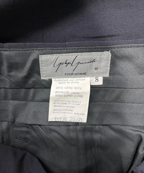 未使用 1980's yohji yamamoto pour homme vintage パンツ（H-P-062xxx）