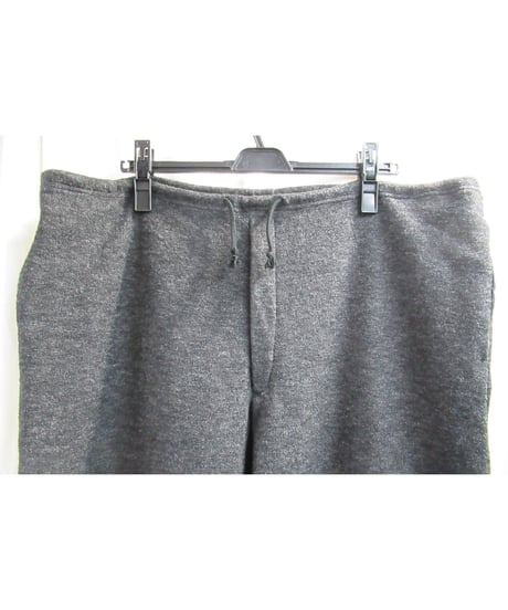 98aw yohji yamamoto pour homme vintage グレー シンプルワイドパンツ（HY-T58-980）