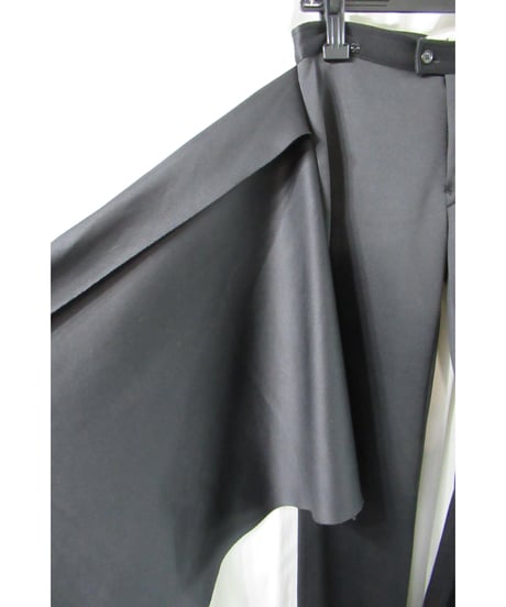 01aw yohji yamamoto femme 巻きスカート付パンツ FV-P21-905
