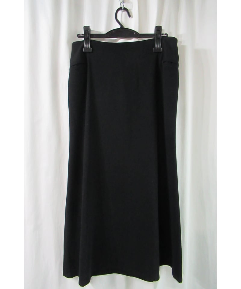 yohji yamamoto +noir パイピングポケットデザイン シンプルフレア