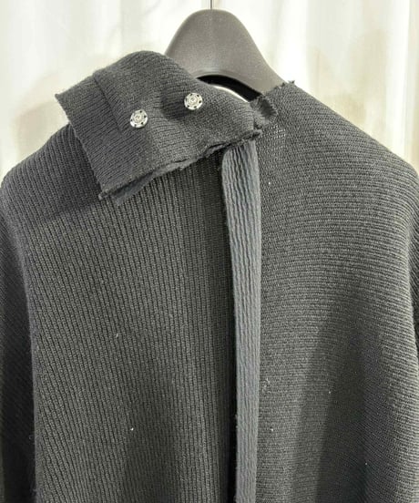 2020AW yohji yamamoto pour homme ストール付きロングニット（HR-T16-177）