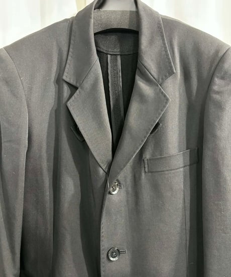 2009AW yohji yamamoto pour homme ライナー付きジャケット（HZ-J25-100）