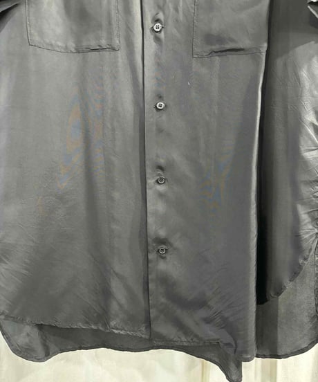 美品 2018SS yohji yamamoto pour homme 半袖シャツ（HW-B74-238）