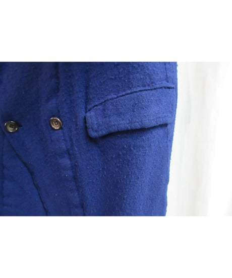 AD1994 COMME des GARCONS HOMME PLUS 縮絨 袖切り替えダブルジャケット PJ-040660