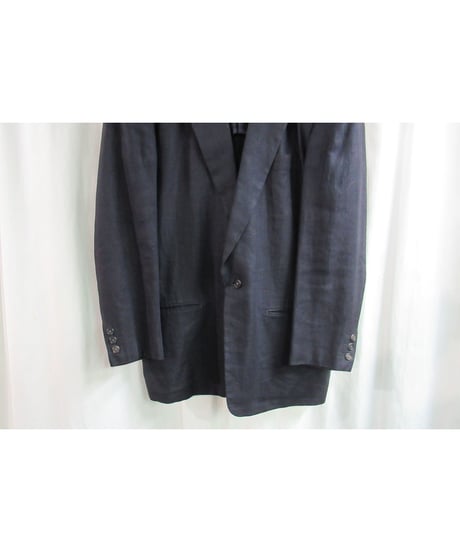 80's Y's for men yohji yamamoto vintage 麻 シンプルジャケット MR-J10-304