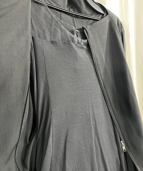 チュール付き 1994SS yohji yamamoto femme vintage デザインドレス（FT-D56-813）
