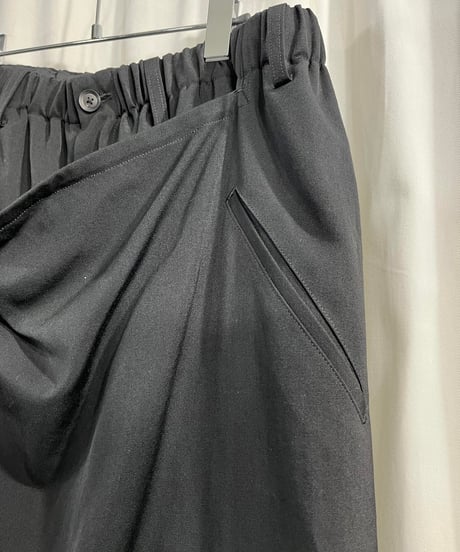 2019AW yohji yamamoto pour homme ラップデザインパンツ（HC-P25-100-5）