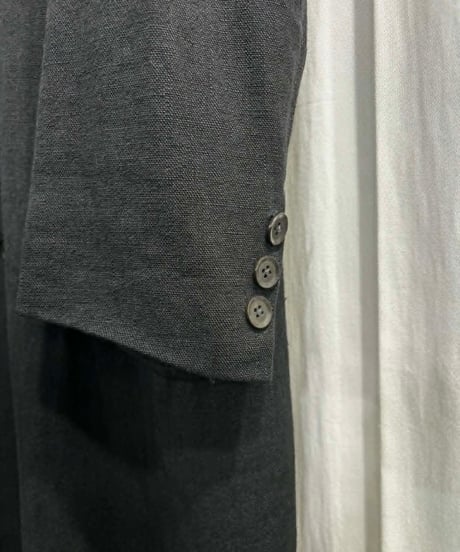 2005AW yohji yamamoto pour homme リネンコート（HN-C06-809）