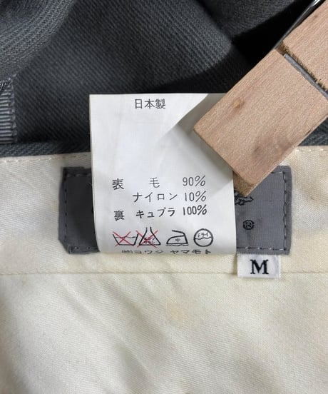 1980's yohji yamamoto pour homme vintage 2タックパンツ（H-P-154xxx）