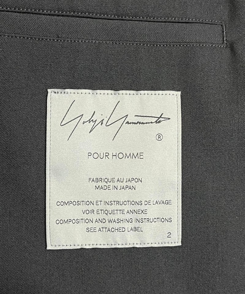 2023SS yohji yamamoto pour homme ボタンビッグジャケット(HZ 2023SS yohji yamamoto pour homme ボタンビッグジャケット(HZ