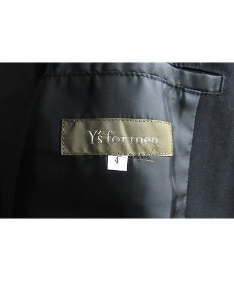 Y's for men yohji yamamoto シンプルショートブルゾン MT-Y04-100