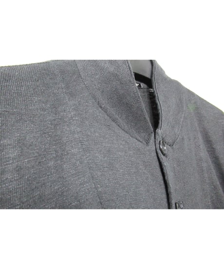 10ss yohji yamamoto pour homme 麻 スタンドカラージャケット（HJ-J60-352）