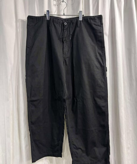2021AW BLACK Scandal yohji yamamoto  コットンツイルストリングパンツ（HX-P74-042）